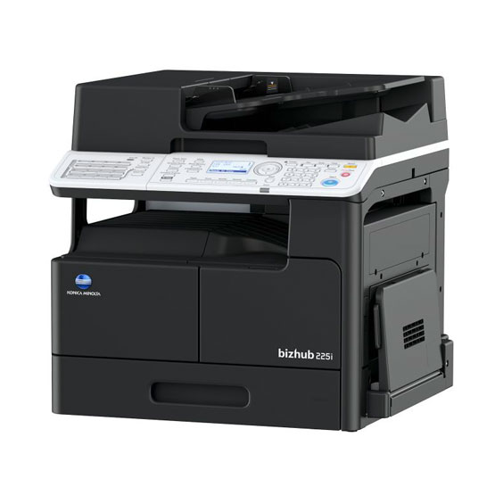 IMPRESORA MULTIFUNCIONAL KONICA MINOLTA BIZHUB 225i CON ALIMENTADOR